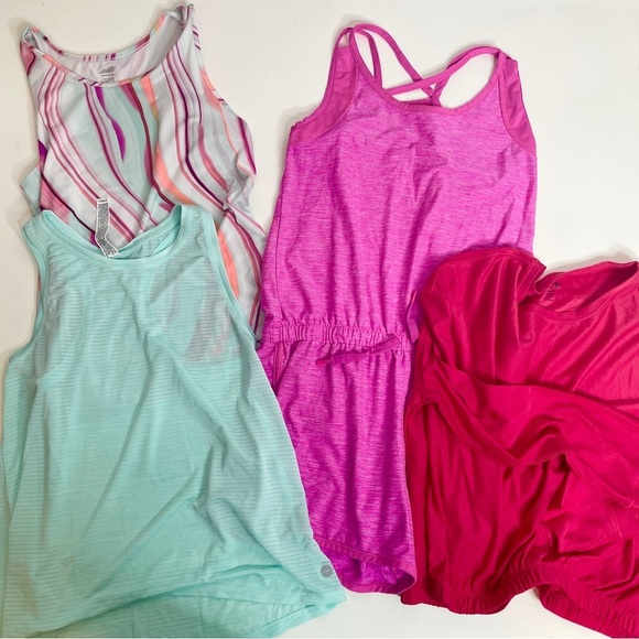 Lot of 4 Pieces - Girls Activewear Size L 10/12 - Old Navy Avia Active Works - Picture 10 of 11